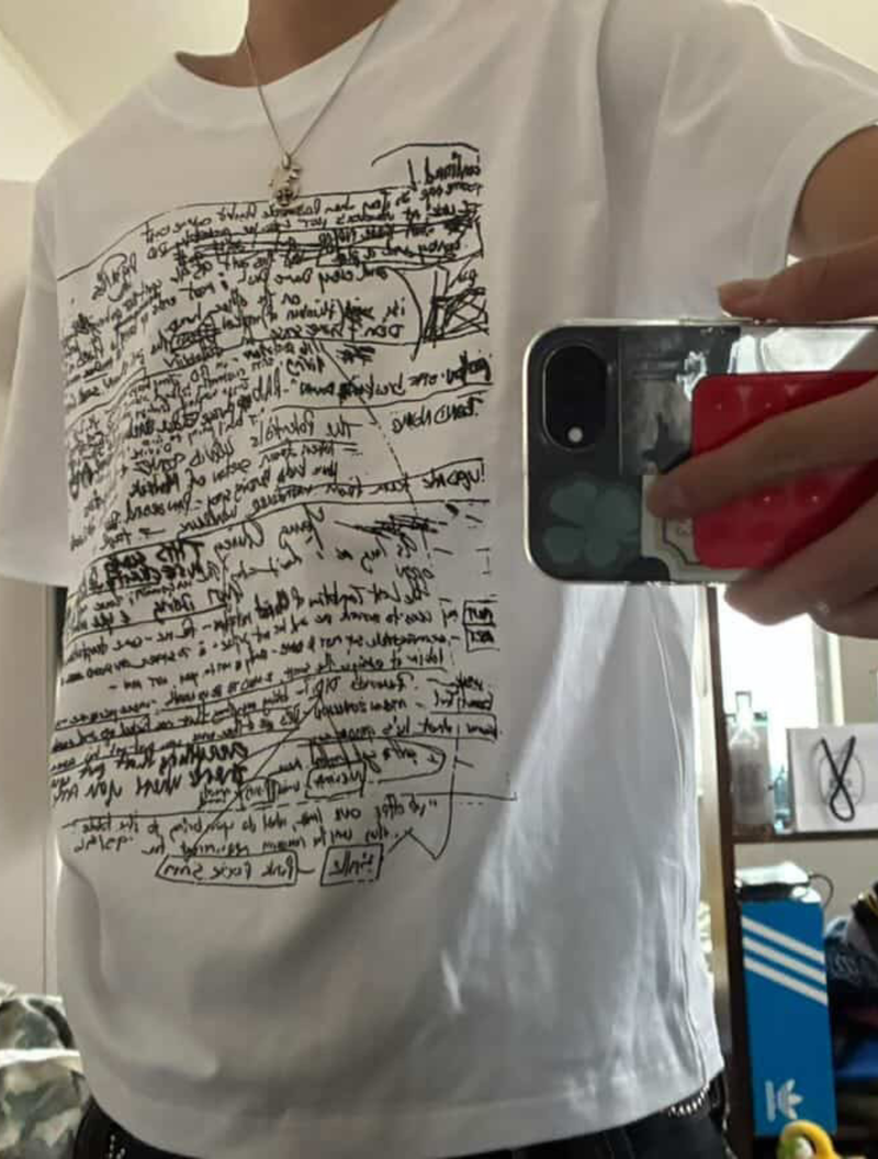 アートグラフィックTシャツ ME1002