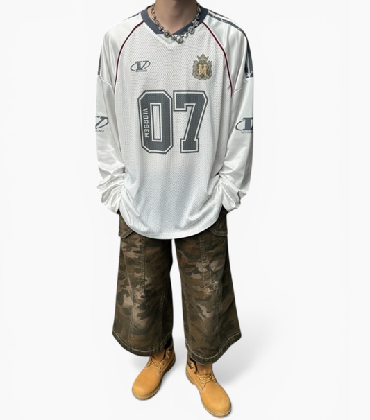 GLOSSY VARSITY JERSEY