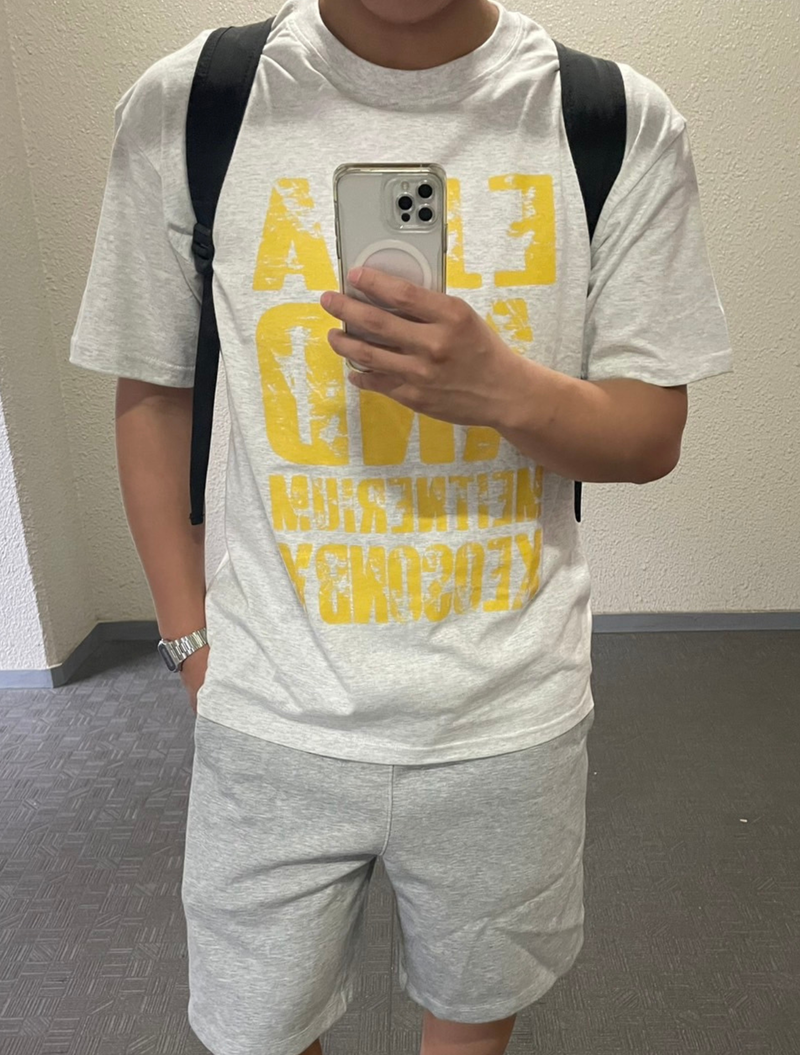 ヴィンテージフォントTシャツ BU1046