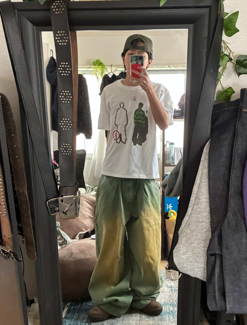 フォトサイングラフィックTシャツ ME1023