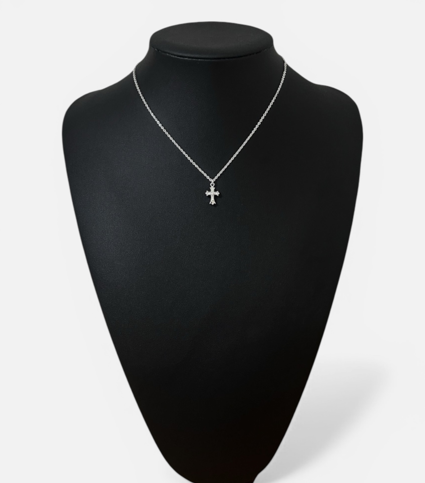 S925 Silver Cross Necklace