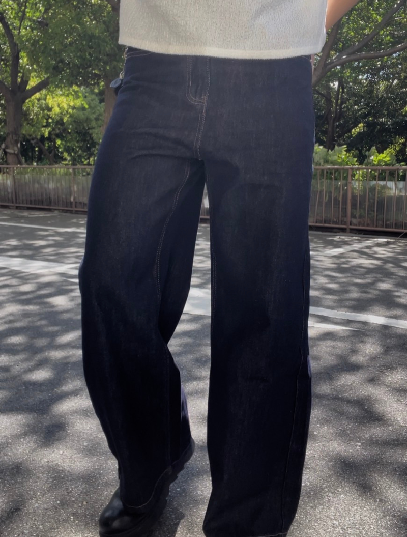 アーバンワイドストレートデニム BU2035