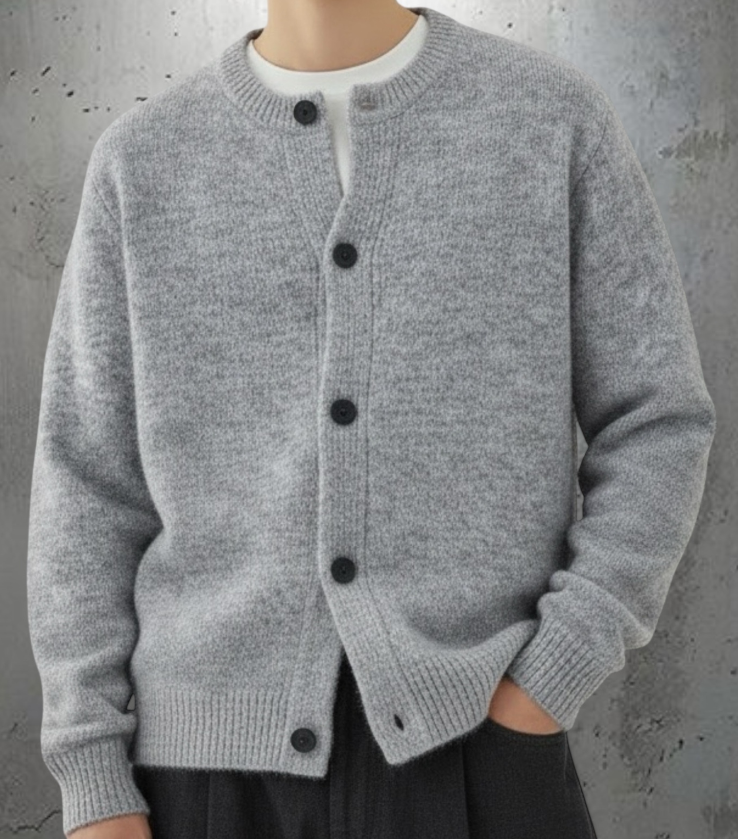 MINIMALIST KNIT CARDIGAN