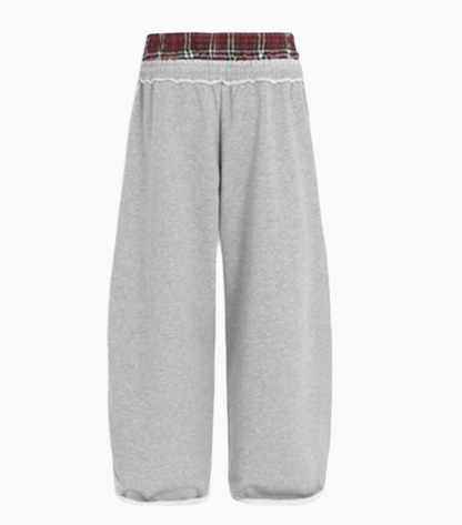 LAYERED SWEAT PANTS