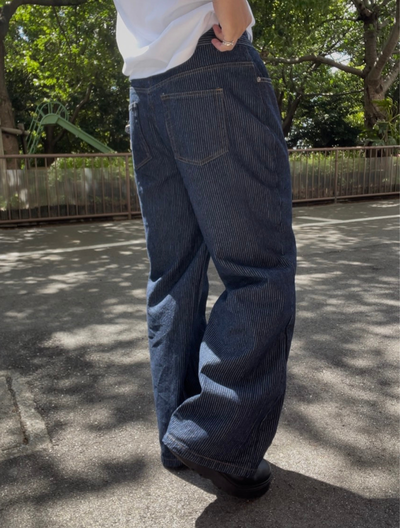 アーバンインディゴワイドデニムパンツ BU2245