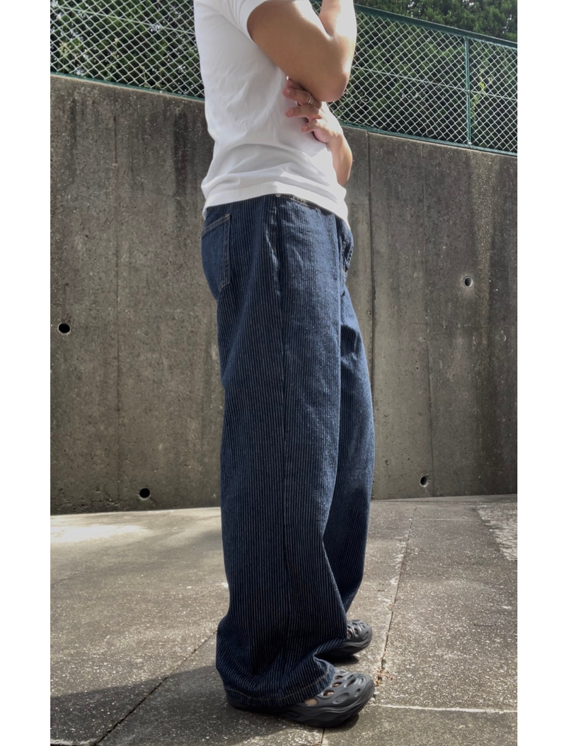 アーバンインディゴワイドデニムパンツ BU2245