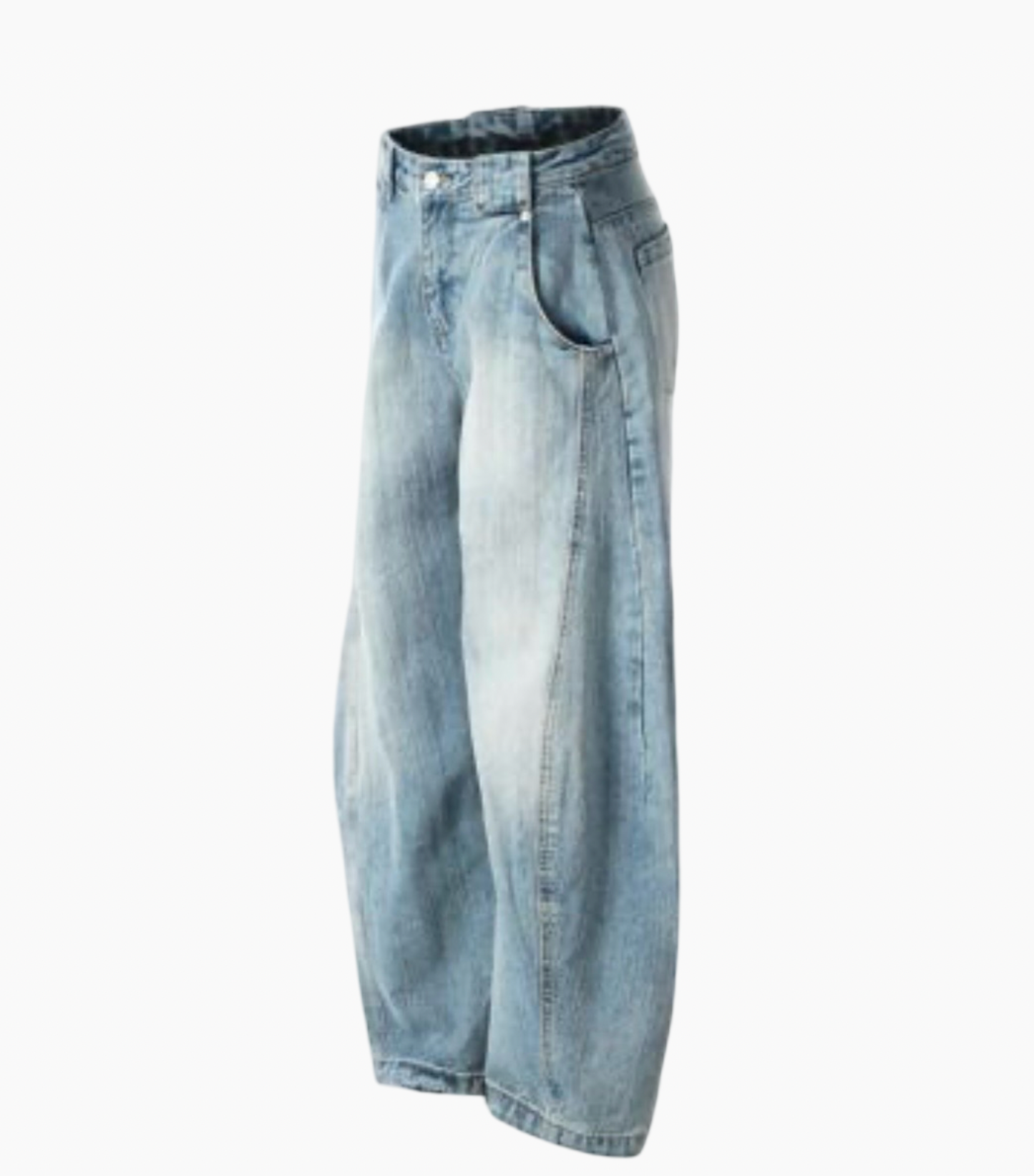 RETRO BAGGY WASHED DENIM