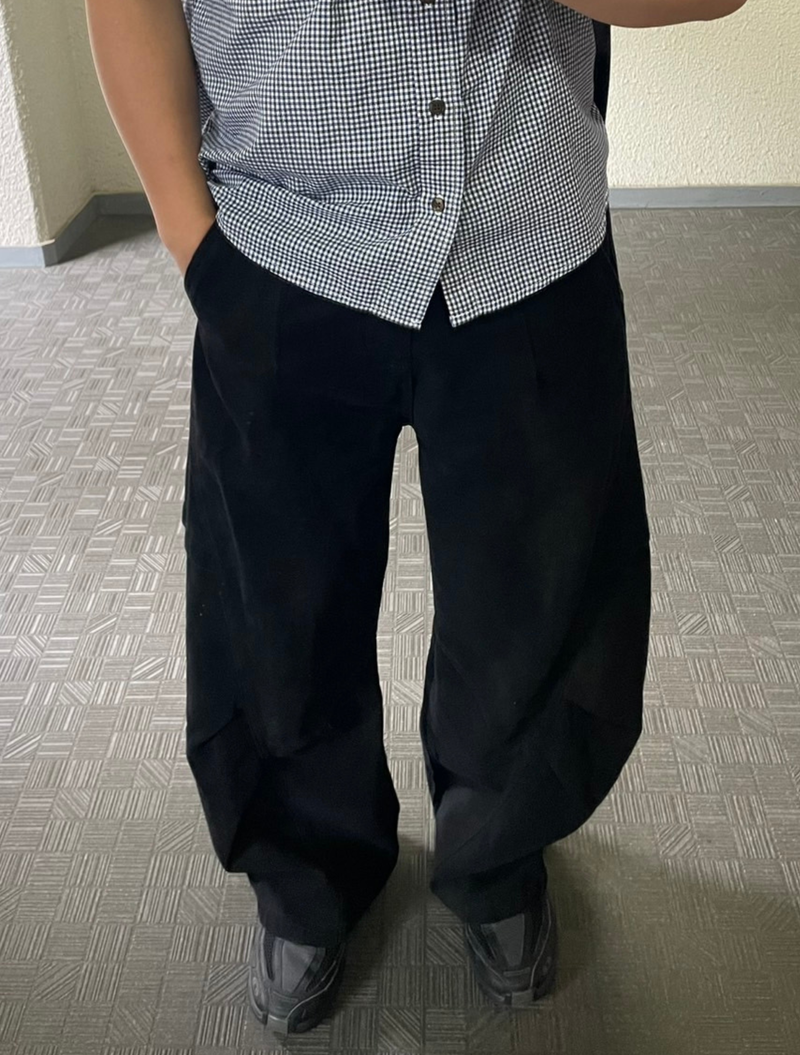 タックワイドスラックスパンツ BU2024