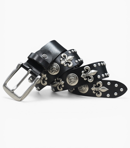METAL SKULL BELT
