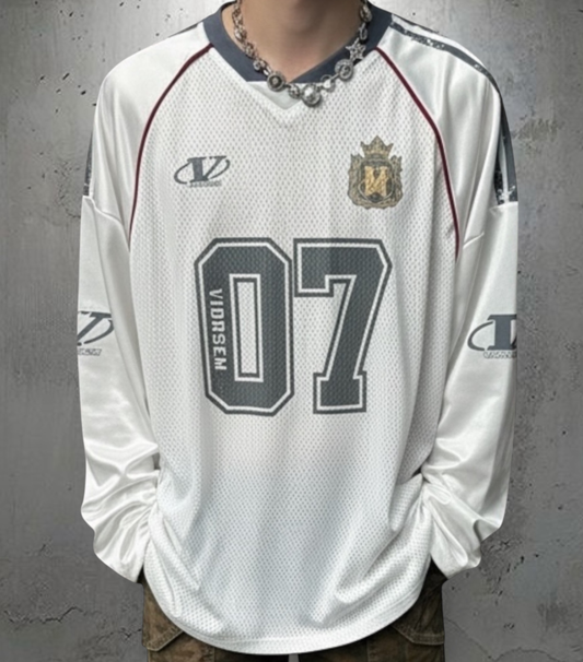 GLOSSY VARSITY JERSEY