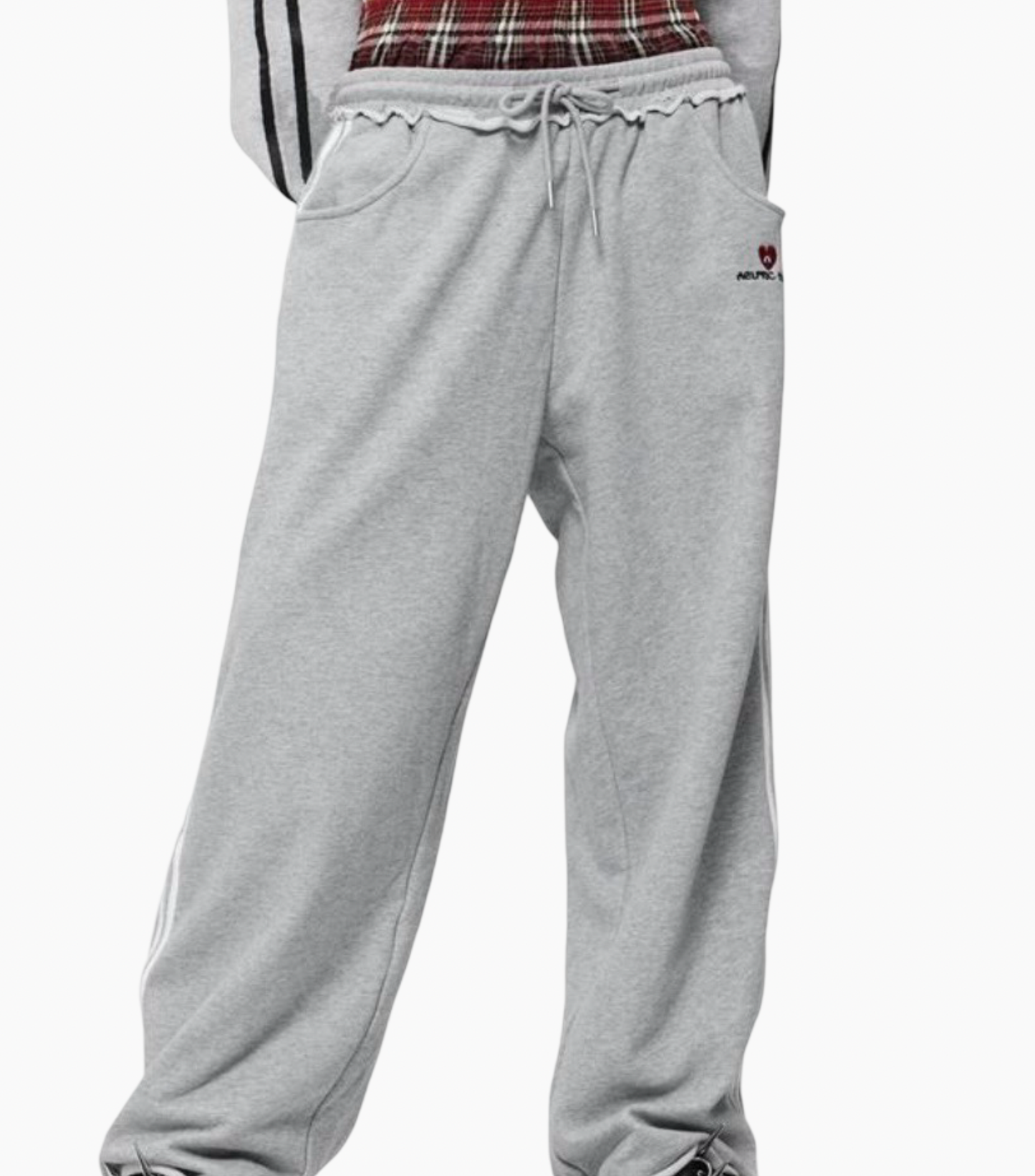 LAYERED SWEAT PANTS