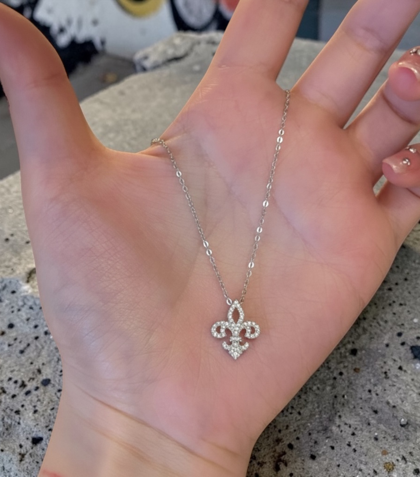 S925 Cross Pendant Necklace