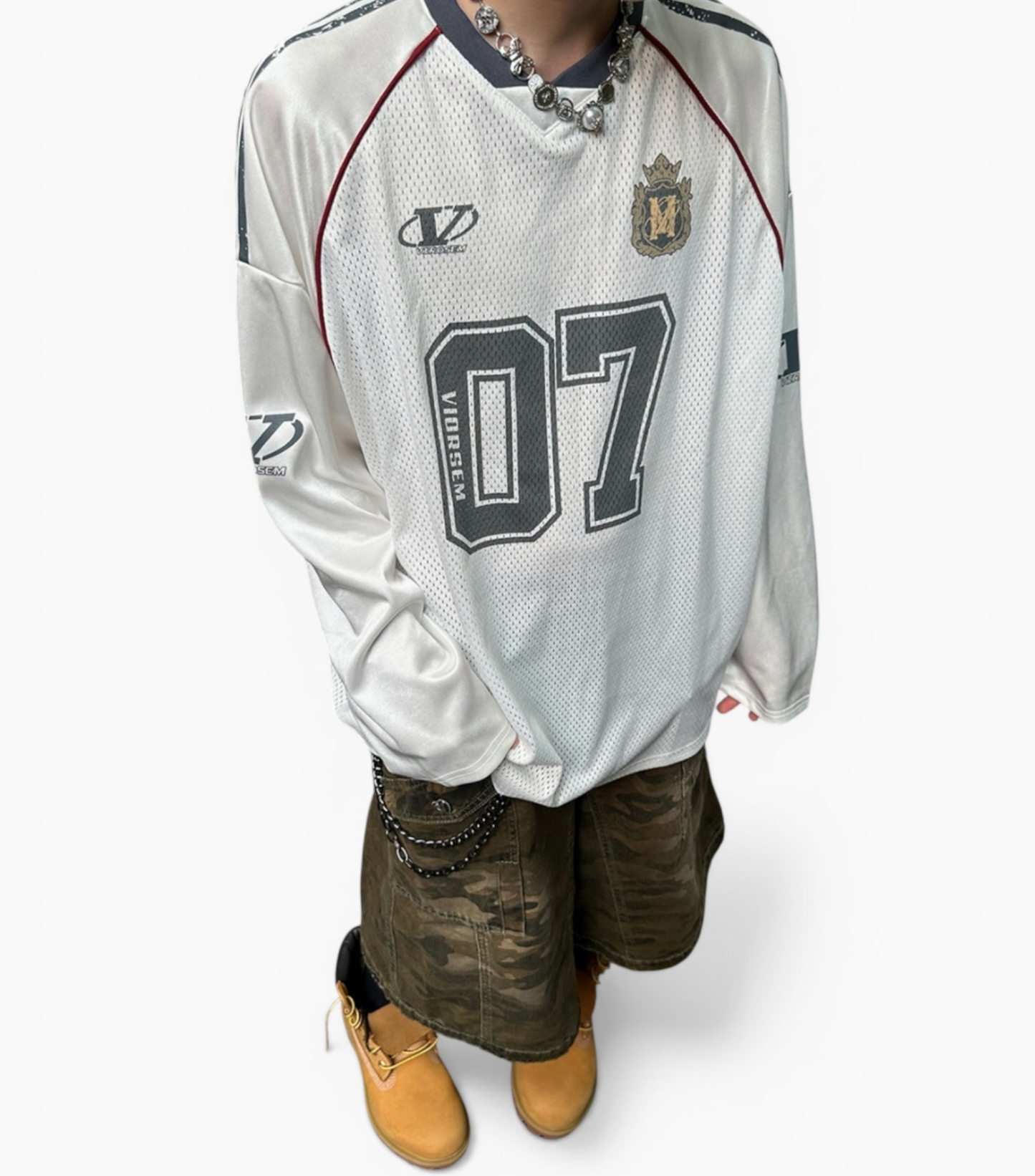 GLOSSY VARSITY JERSEY