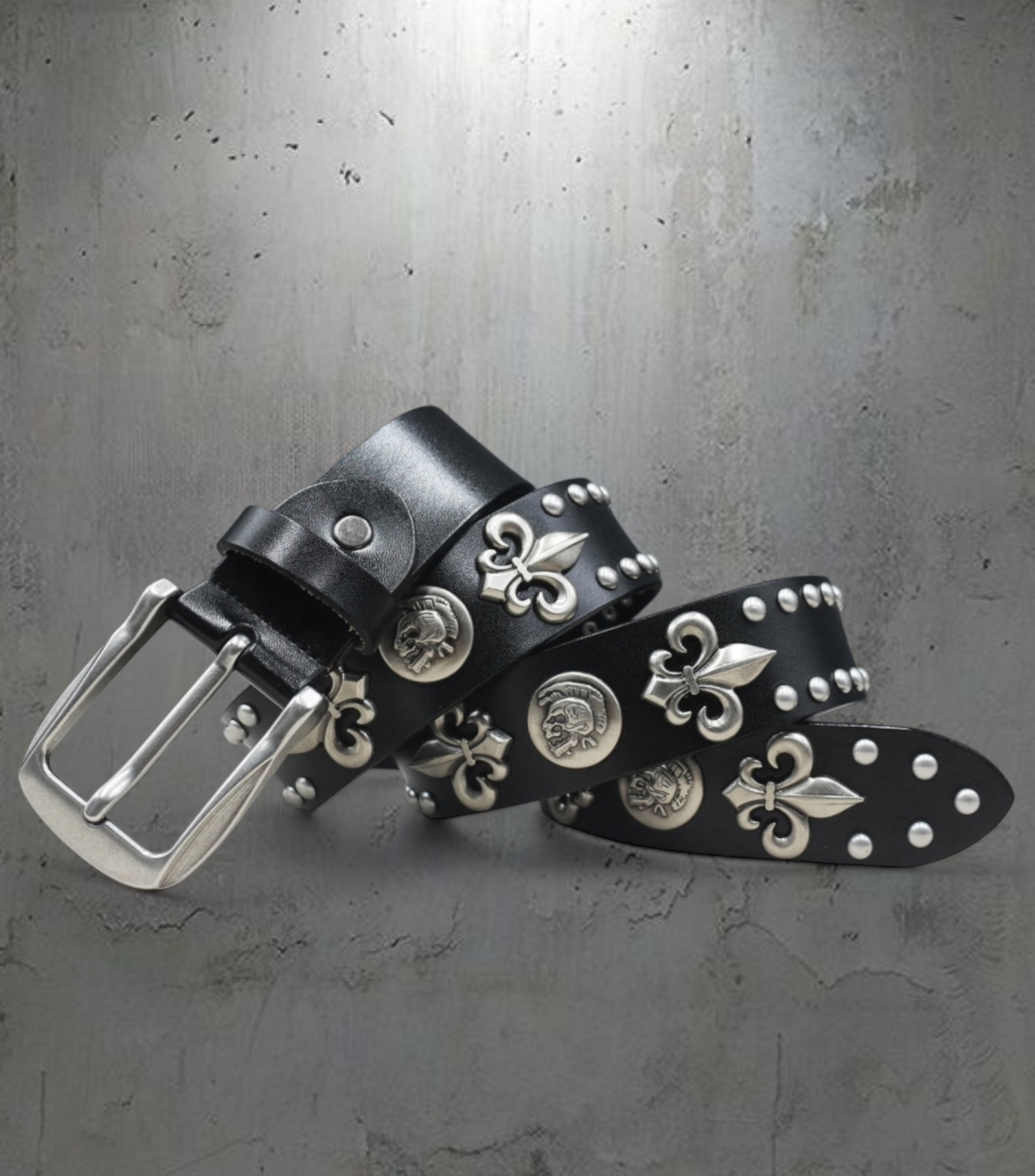 METAL SKULL BELT