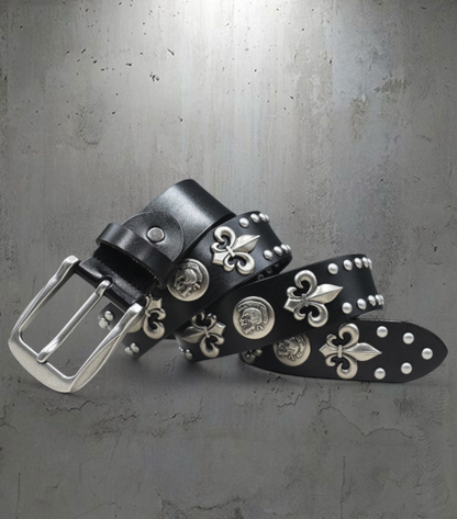 METAL SKULL BELT