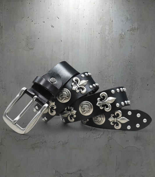 METAL SKULL BELT