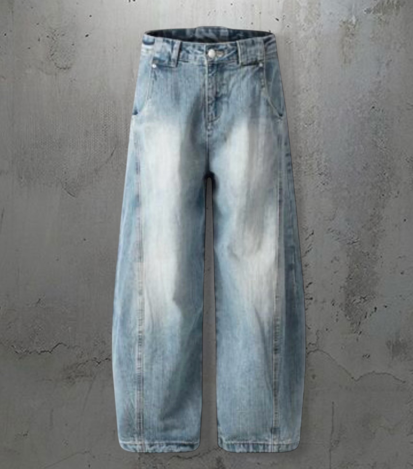 RETRO BAGGY WASHED DENIM