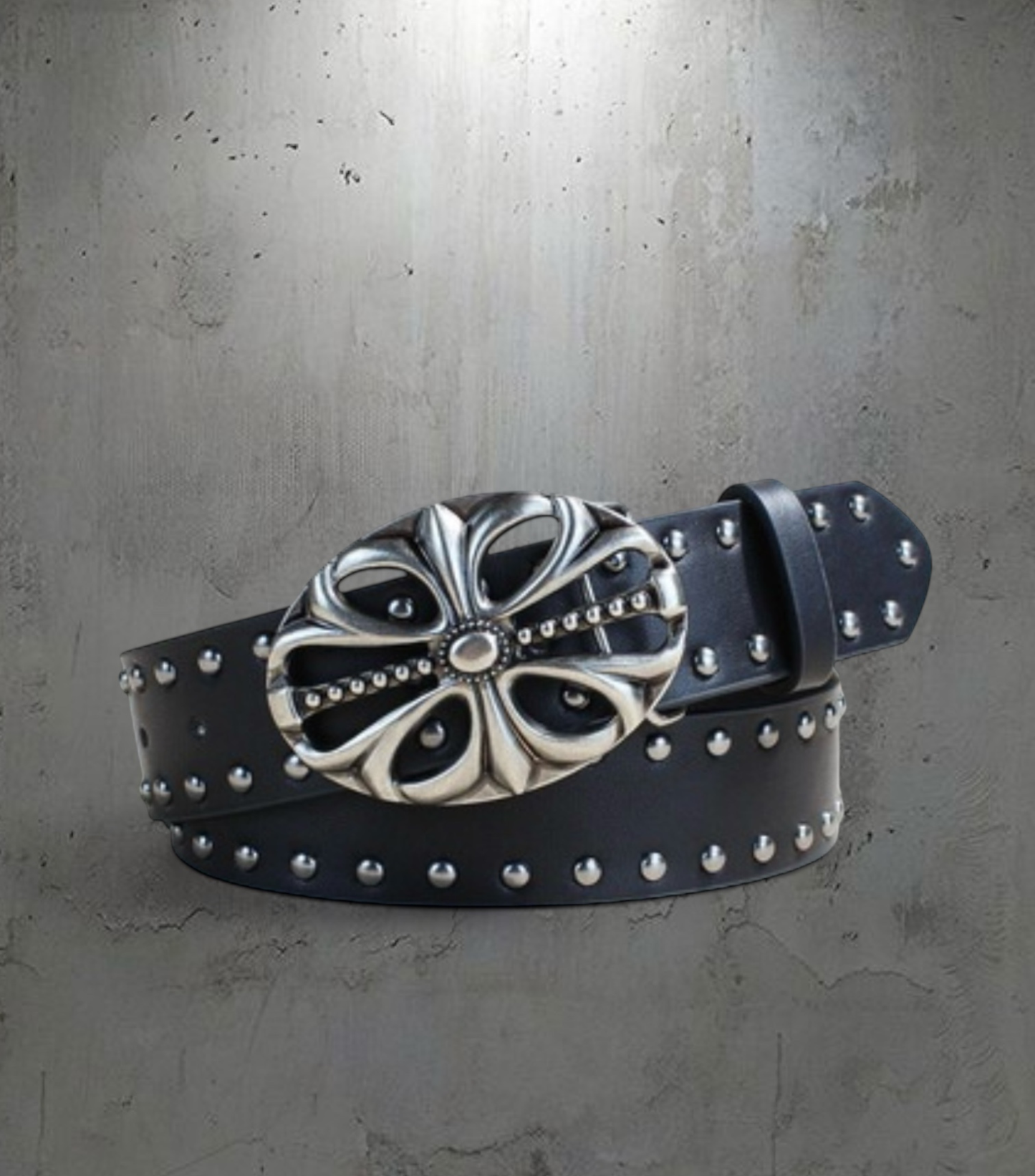 CHROME CREST BELT