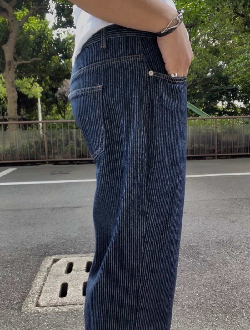 アーバンインディゴワイドデニムパンツ BU2245