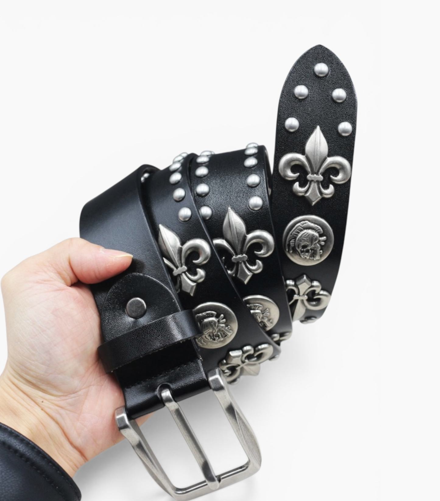 METAL SKULL BELT
