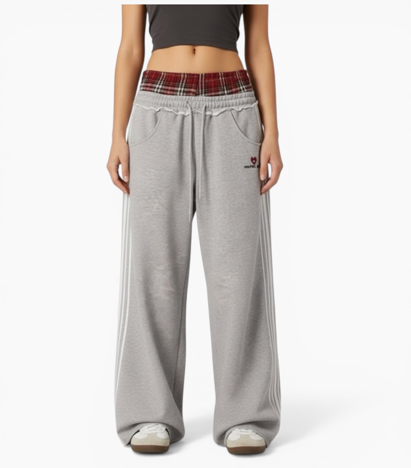 LAYERED SWEAT PANTS