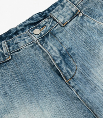 RETRO BAGGY WASHED DENIM