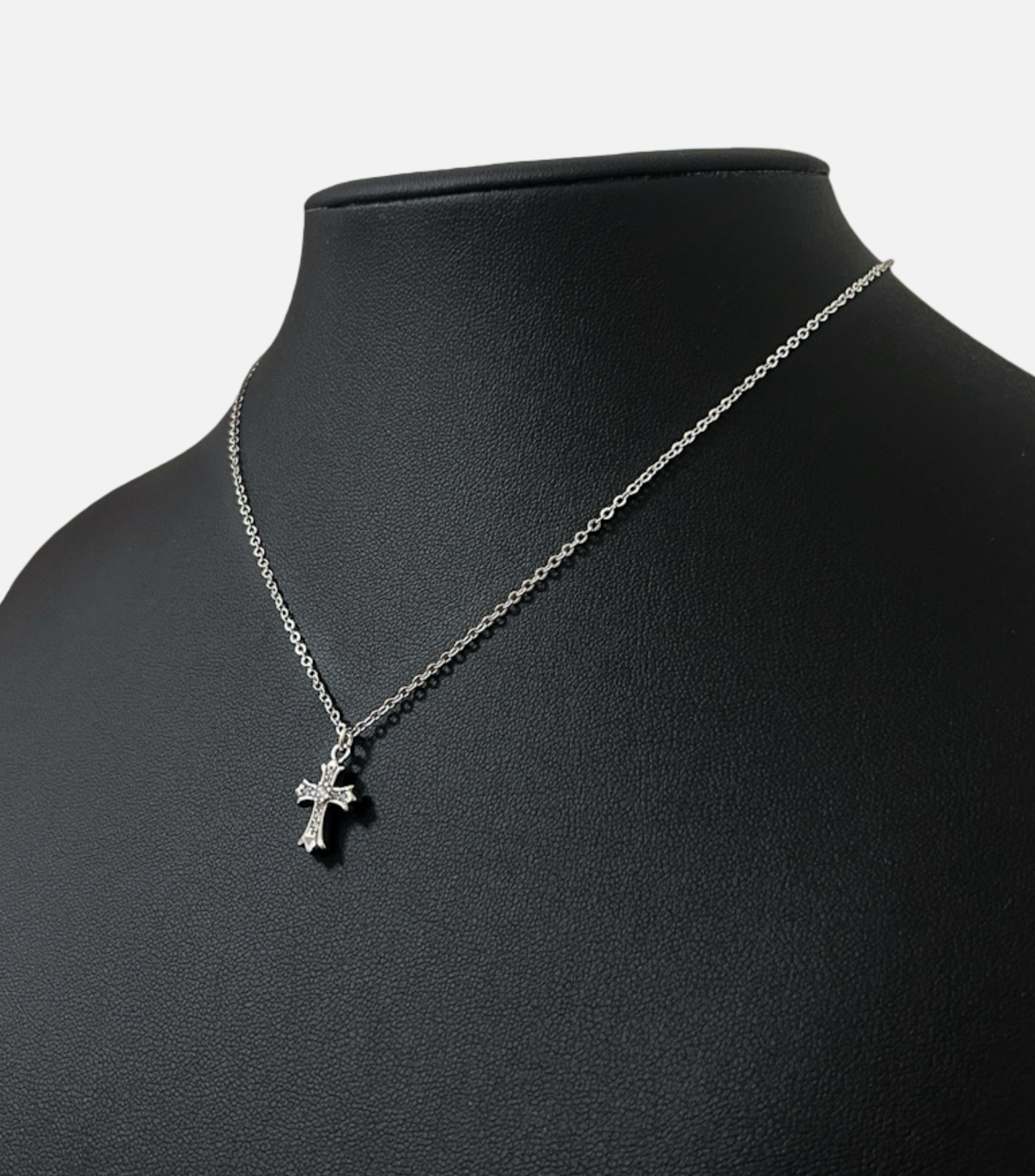 S925 Silver Cross Necklace