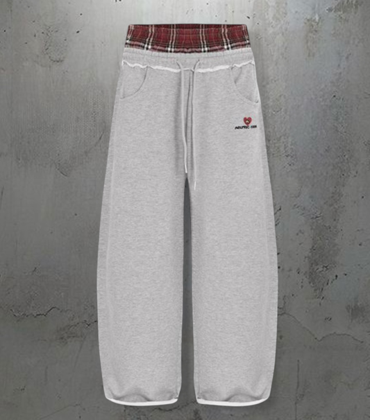 LAYERED SWEAT PANTS