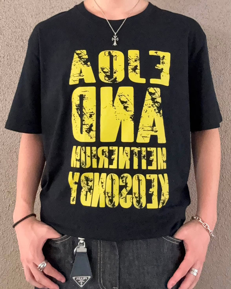 アメリカンレトロワイドTシャツ KE1102