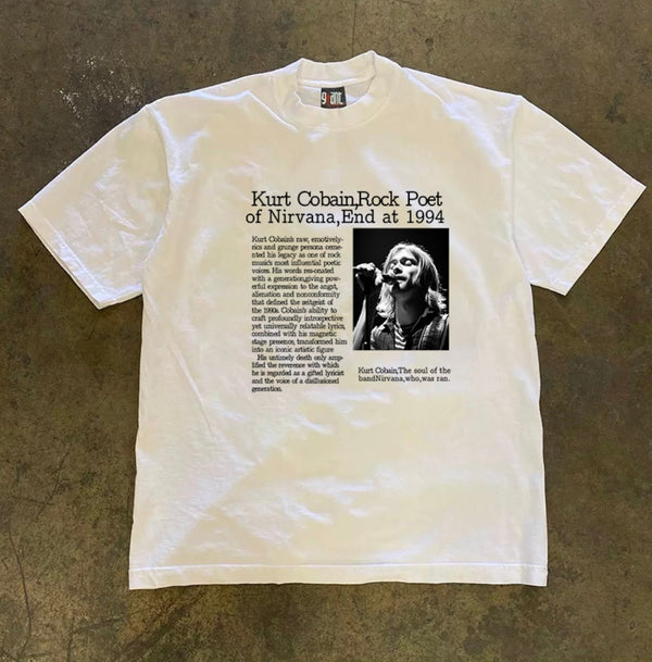 ミュージックフォトプリントTシャツ ZA1001