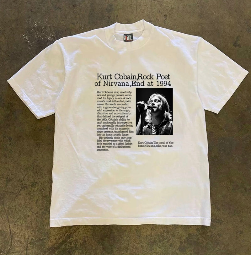 ミュージックフォトプリントTシャツ ZA1001