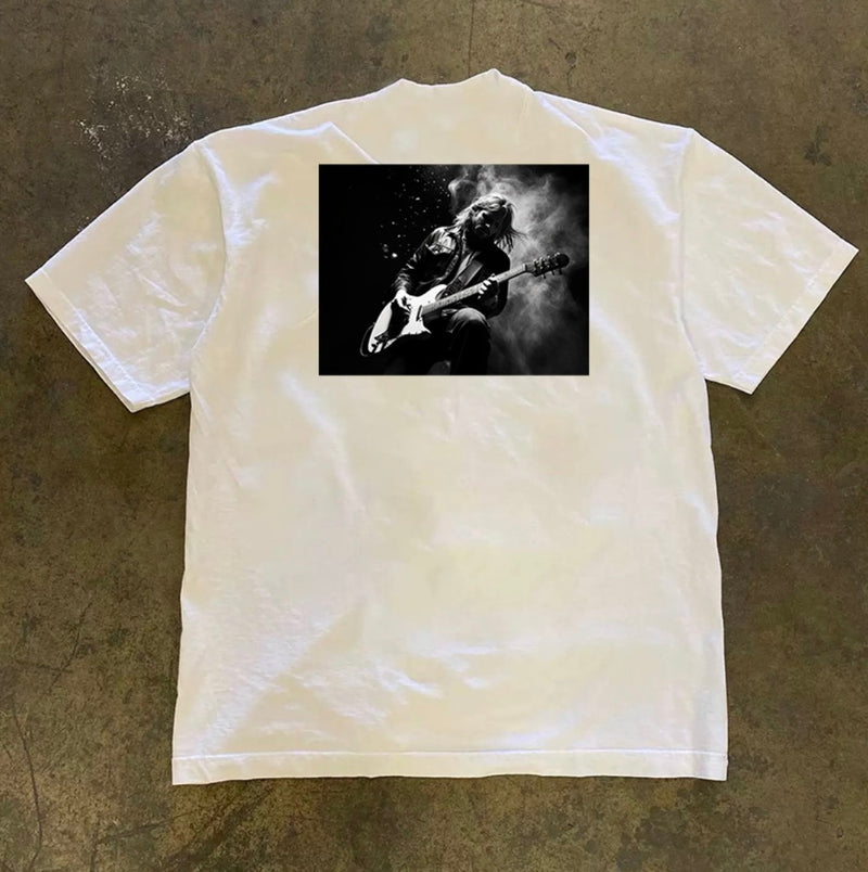 ミュージックフォトプリントTシャツ ZA1001