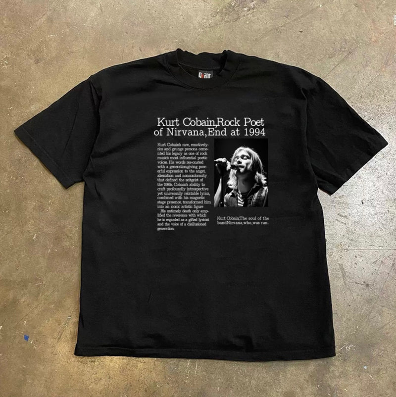 ミュージックフォトプリントTシャツ ZA1001