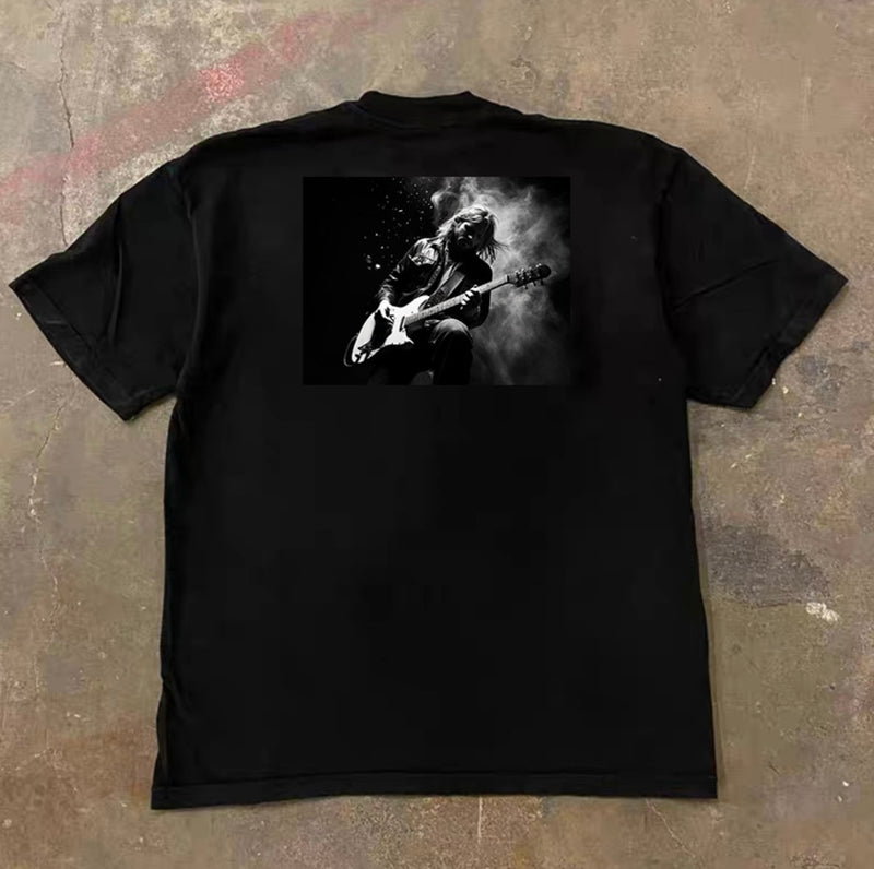 ミュージックフォトプリントTシャツ ZA1001