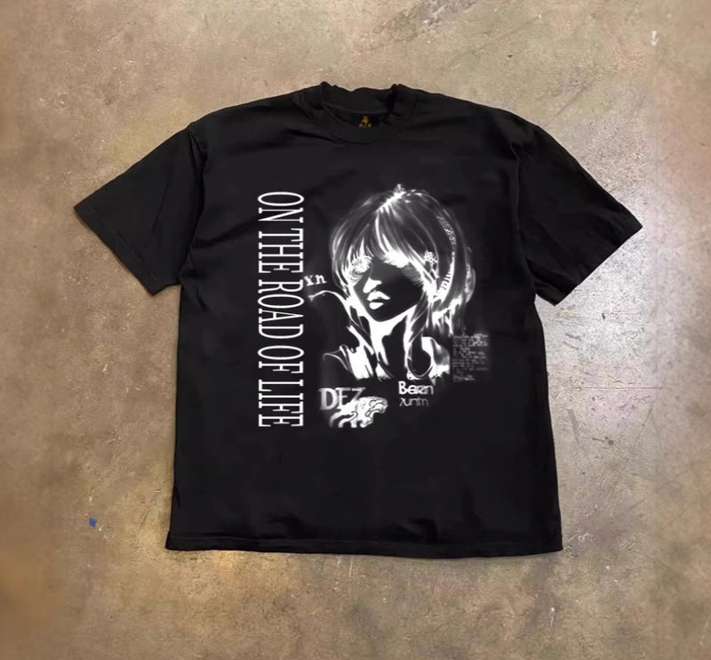 レトロガールヴィンテージTシャツ ZA1003