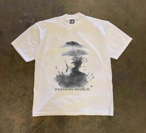 ヴィンテージアブストラクトTシャツ ZA1006