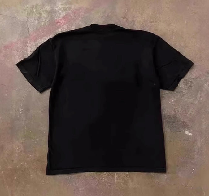 シャドウシルエットグラフィックTシャツ ZA1010