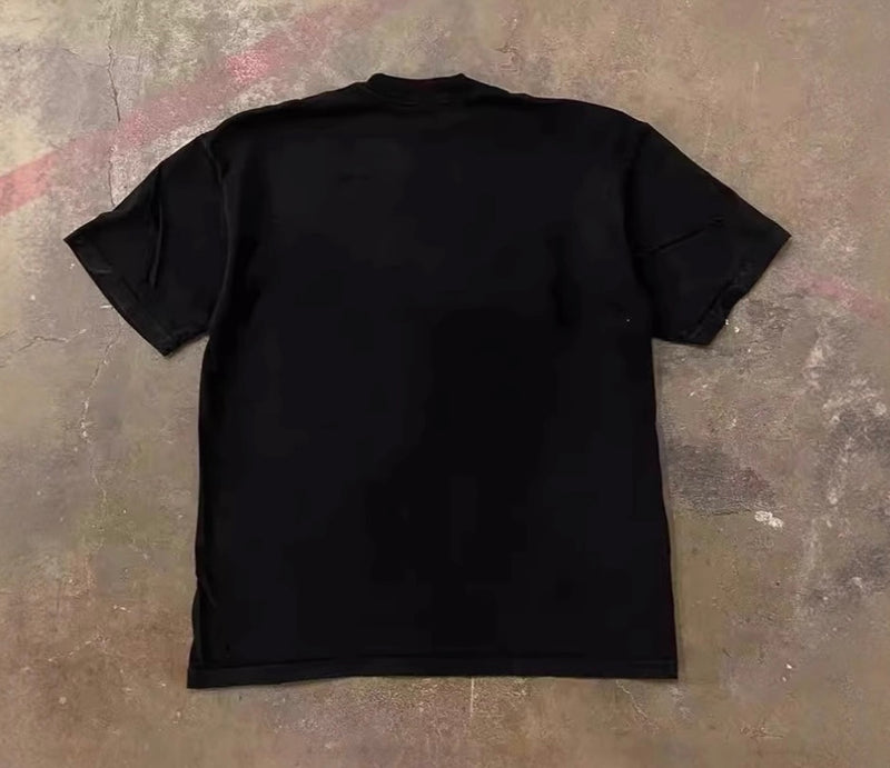グランジスクリプトフォトTシャツ ZA1013