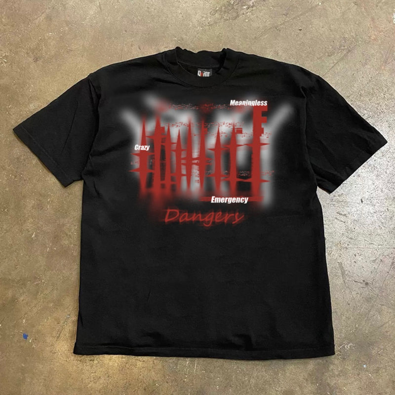 フロントミストレッドロゴTシャツ ZA1014