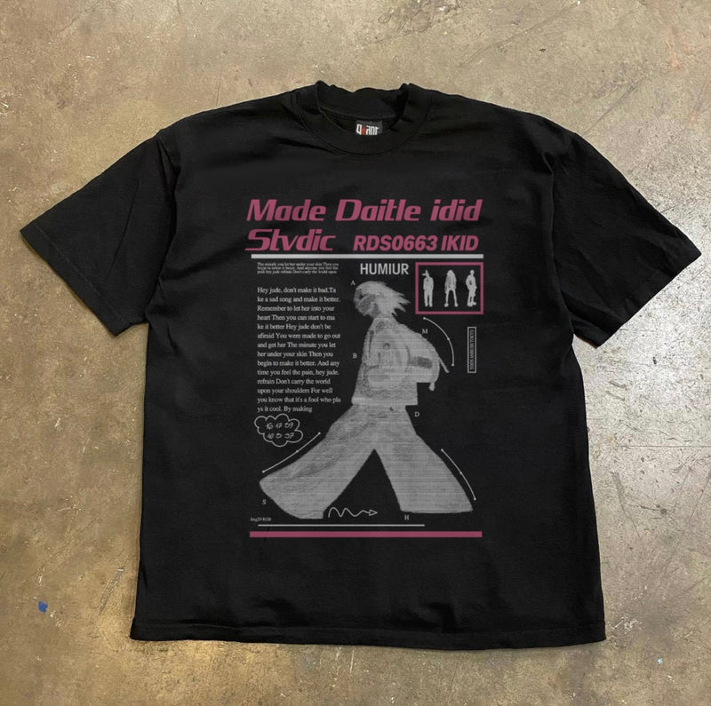 レトロストリートスナップTシャツ ZA1018