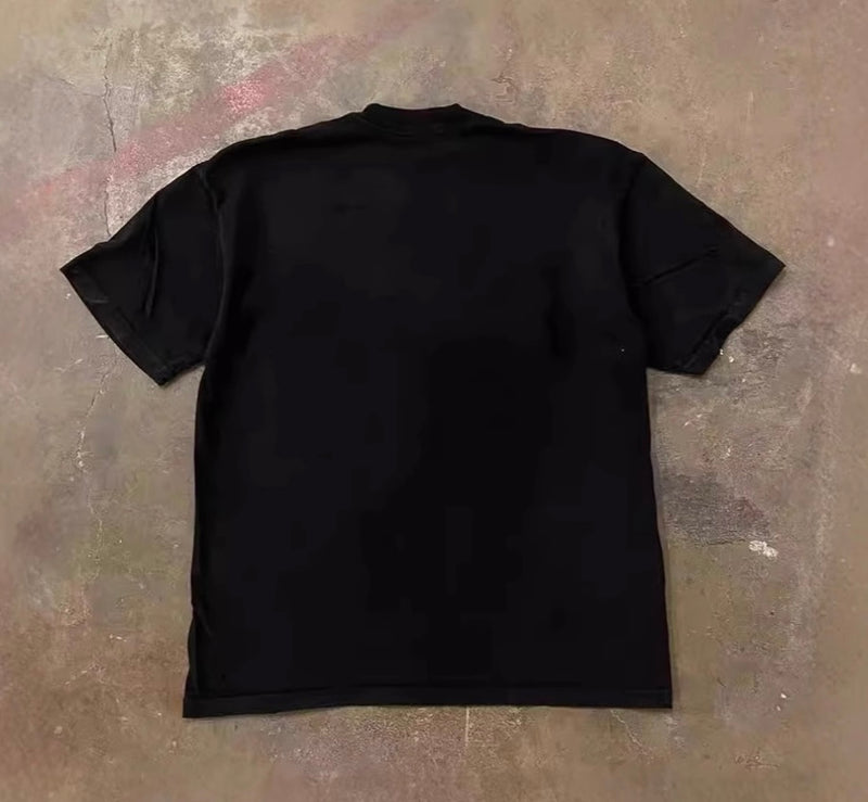 ゴシッククロスグラフィックTシャツ ZA1039