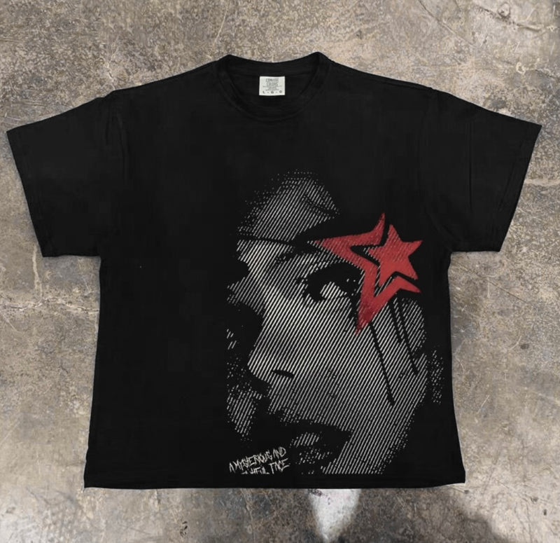 レッドスターシャドウガールTシャツ ZA1036