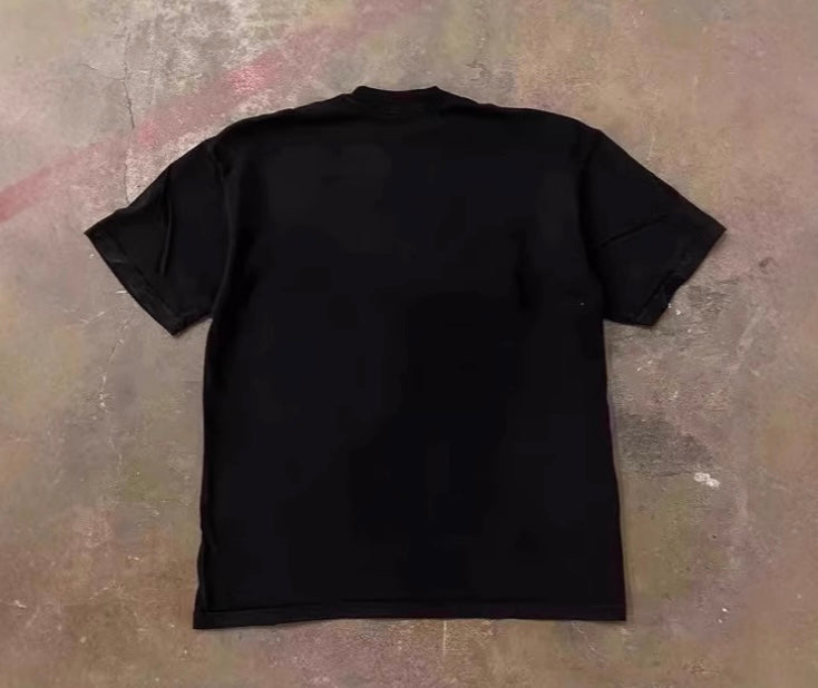 レトロボーンパッチTシャツ ZA1041