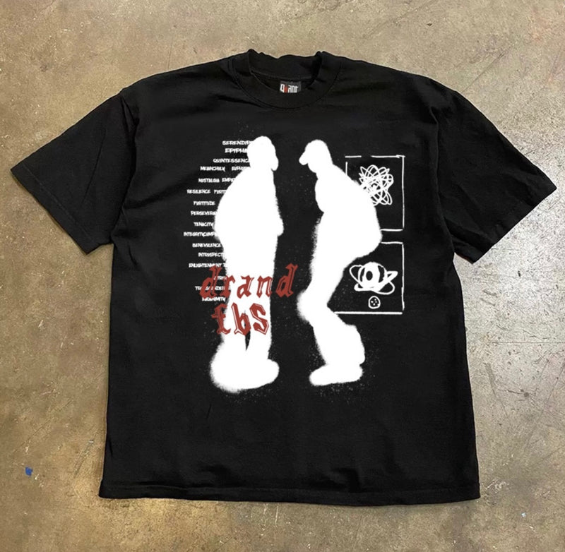 ツインシャドーアートTシャツ ZA1045