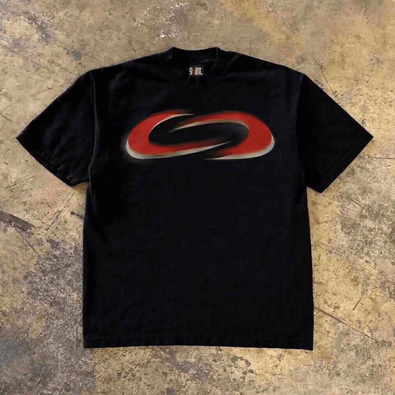 モーショングラフィックTシャツ ZA1046