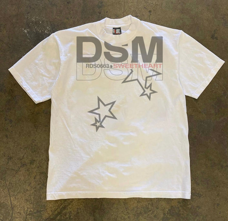 スターエンブレムグラフィックTシャツ ZA1050