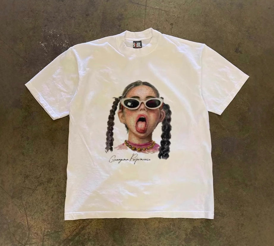 アメリカンガールグラフィックTシャツ ZA1057 — zanxy