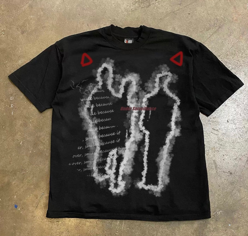 ツインシャドウシルエットTシャツ ZA1058