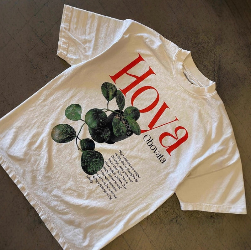 ボタニカルポスターアートTシャツ ZA1062