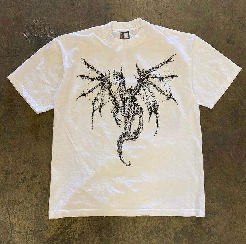 グランジドラゴンエンブレムTシャツ ZA1064